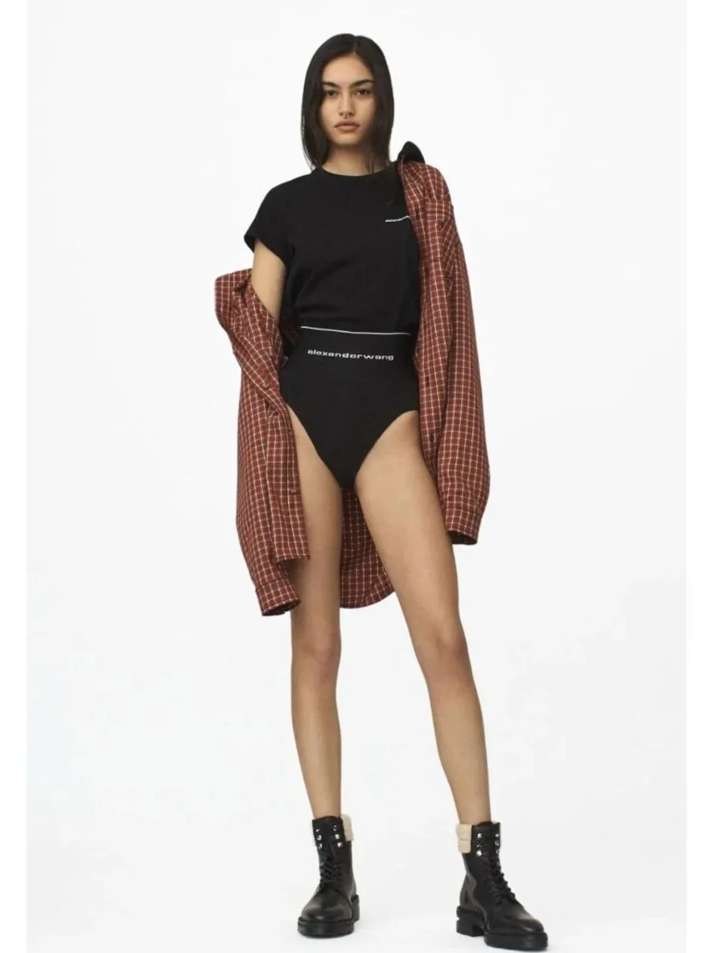 Alexander Wang Black Briefs Shorts - Picture 3 of 8